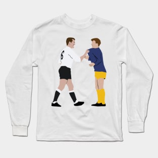 Dave Mackay vs Billy Bremner Long Sleeve T-Shirt